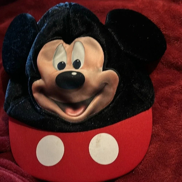 Disney  and Friends Mickey Ear Plush velvet Hat - Picture 4 of 9